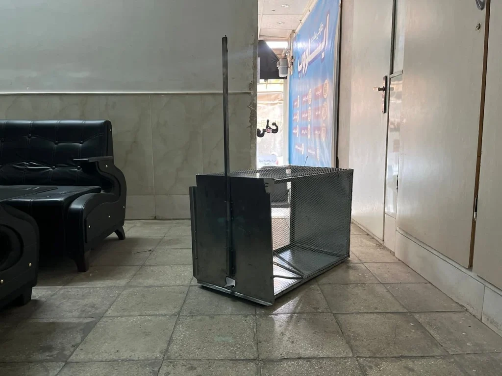 تله گربه فلزی
